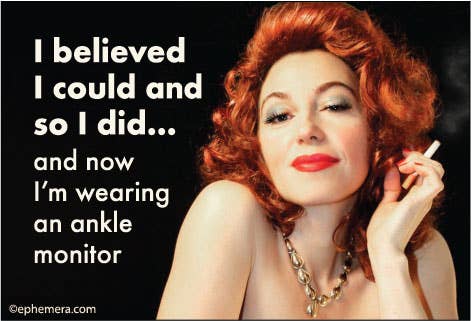 I Believed I Could and So I Did… Cheeky Magnet