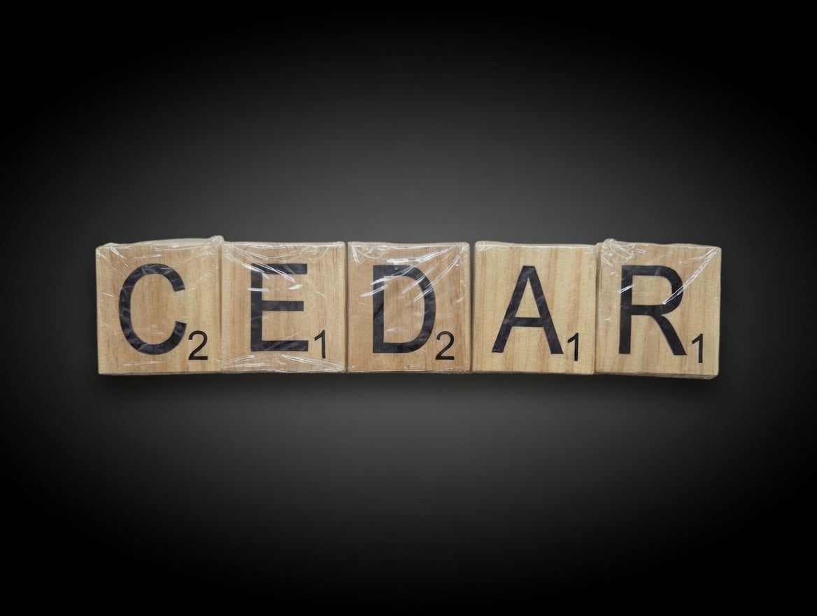 Custom Scrabble Letters