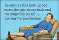 As Soon as This Heating Pad Eases… Cheeky Magnet